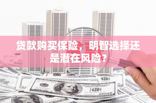 澄城贷款购买保险，明智选择还是潜在风险？