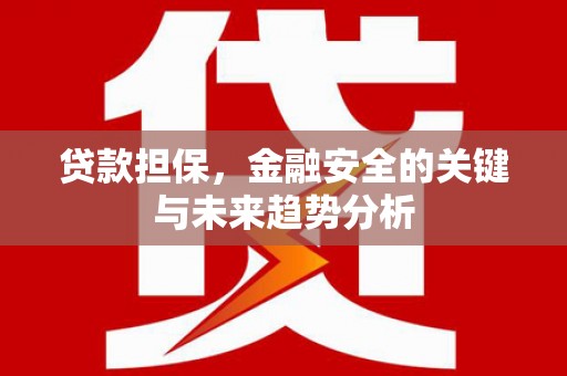 澄城贷款担保，金融安全的关键与未来趋势分析