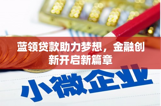 澄城蓝领贷款助力梦想，金融创新开启新篇章