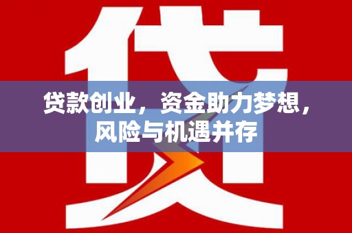 澄城贷款创业，资金助力梦想，风险与机遇并存