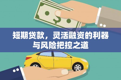 澄城短期贷款，灵活融资的利器与风险把控之道