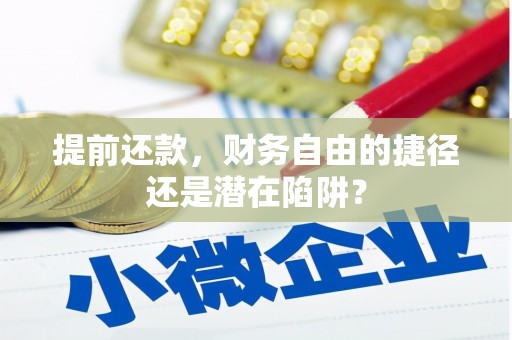 澄城提前还款，财务自由的捷径还是潜在陷阱？
