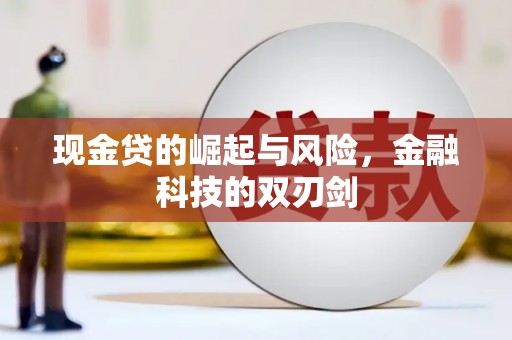 澄城现金贷的崛起与风险，金融科技的双刃剑