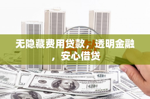 澄城无隐藏费用贷款，透明金融，安心借贷
