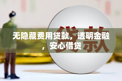 澄城无隐藏费用贷款，透明金融，安心借贷