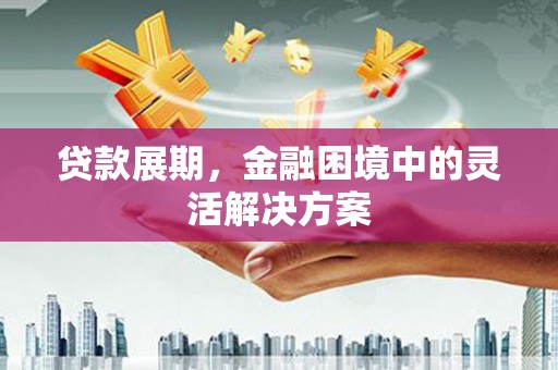 澄城贷款展期，金融困境中的灵活解决方案