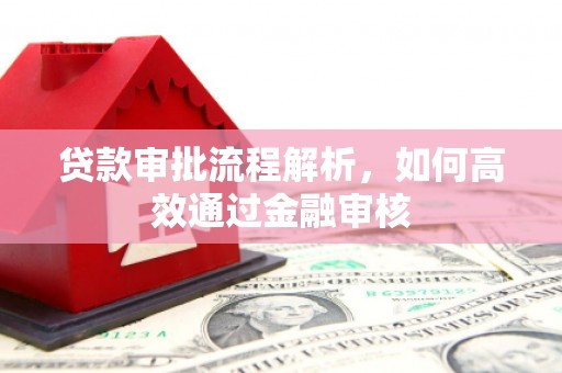 澄城贷款审批流程解析，如何高效通过金融审核
