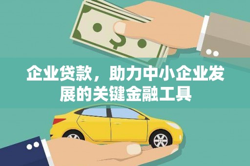 澄城企业贷款，助力中小企业发展的关键金融工具