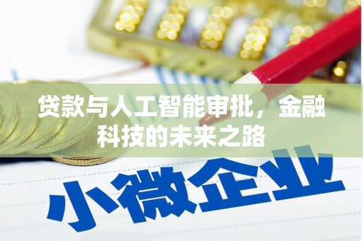 澄城贷款与人工智能审批，金融科技的未来之路