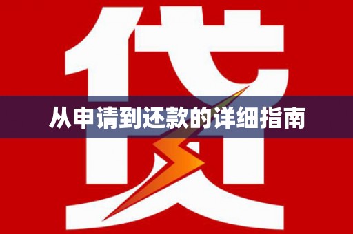 澄城从申请到还款的详细指南