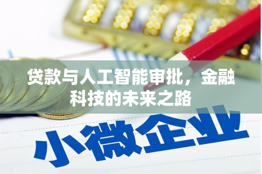 澄城贷款与人工智能审批，金融科技的未来之路