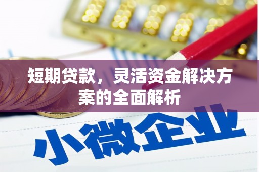 澄城短期贷款，灵活资金解决方案的全面解析