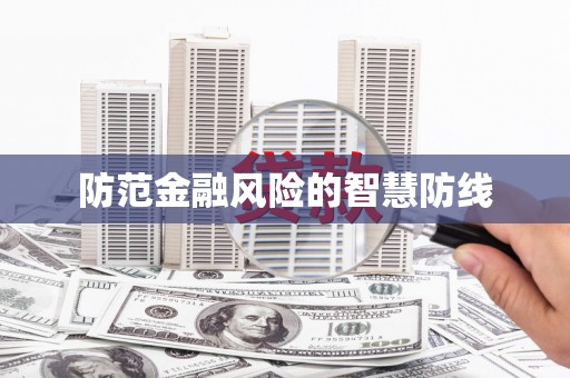 澄城防范金融风险的智慧防线