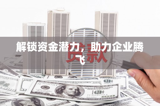 澄城解锁资金潜力，助力企业腾飞
