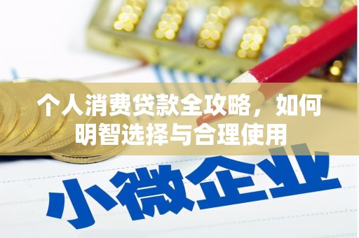 澄城个人消费贷款全攻略，如何明智选择与合理使用